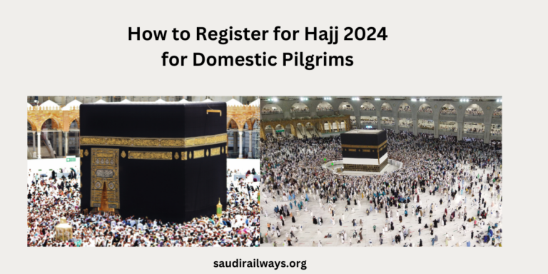 Register for Hajj 2024 for Domestic Pilgrims