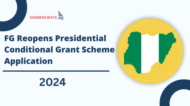 FG Reopens Presidential Conditional Grant Scheme Application 2024- Full Details Inside