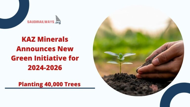 KAZ Minerals Announces New Green Initiative for 2024-2026: Planting 40,000 Trees